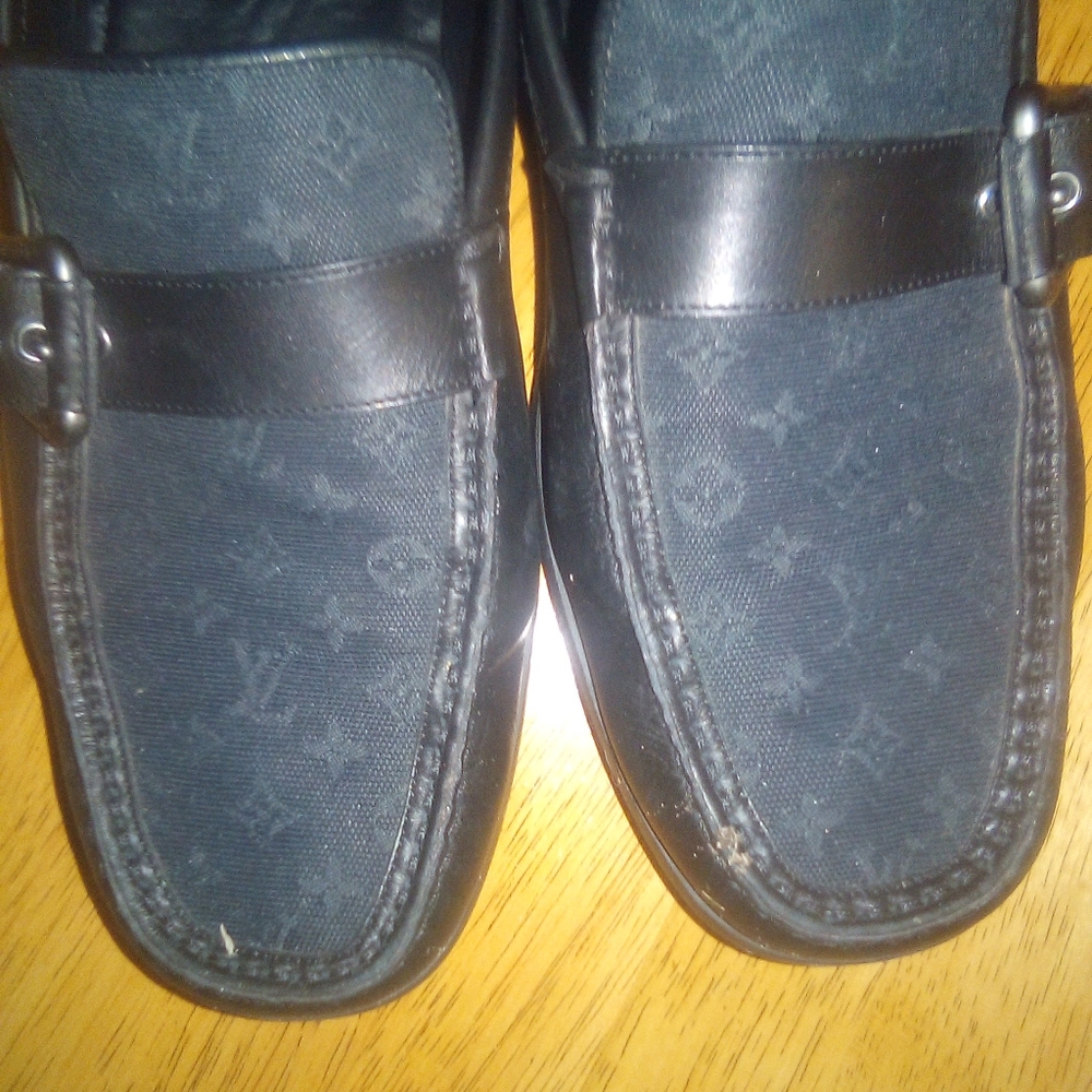 Louis Vuitton strap shoes